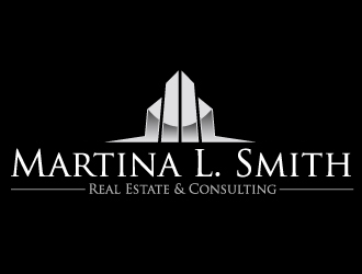 Martina L. Smith Real Estate & Consulting logo design by ElonStark