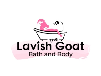 The Lavish Goat logo design by Anizonestudio