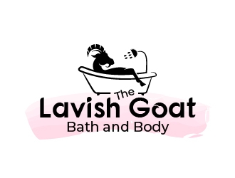 The Lavish Goat logo design by Anizonestudio