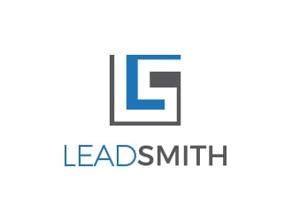 LeadSmith logo design by MarkindDesign