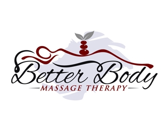 Better Body Massage Therapy logo design by DreamLogoDesign