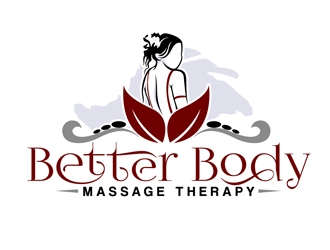 Better Body Massage Therapy logo design by DreamLogoDesign