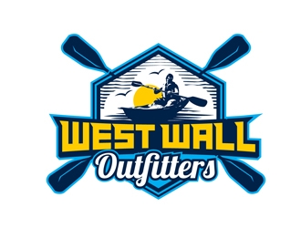 West Wall Outfitters  logo design by DreamLogoDesign