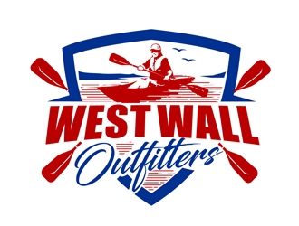 West Wall Outfitters  logo design by DreamLogoDesign