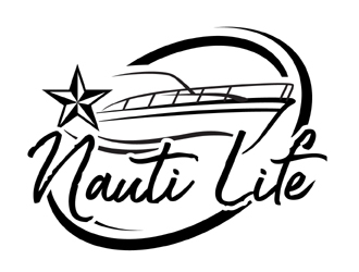 Nauti Life  logo design by MAXR