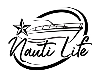 Nauti Life  logo design by MAXR