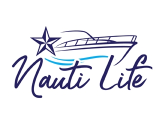 Nauti Life  logo design by MAXR