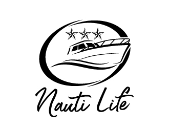 Nauti Life  logo design by cybil