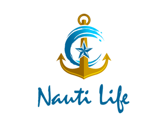 Nauti Life  logo design by Coolwanz