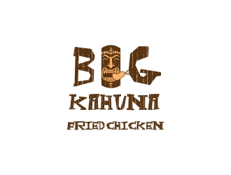 Big Kahuna Fried Chicken logo design by AikoLadyBug