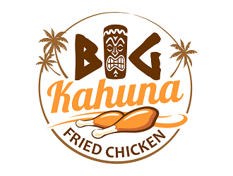 Big Kahuna Fried Chicken logo design by haze