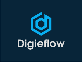Digieflow logo design by asyqh