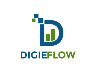 Digieflow logo design by Girly