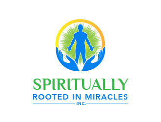 Spiritually Rooted In Miracles Inc logo design by ogolwen