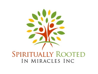 Spiritually Rooted In Miracles Inc logo design by Sorjen