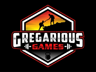 Gregarious Games logo design by MAXR