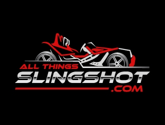 ALL THINGS SLINGSHOT logo design by dibyo