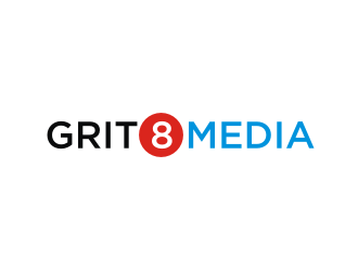Grit 8 Media logo design by Diancox