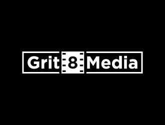Grit 8 Media logo design by wongndeso