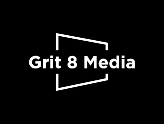Grit 8 Media logo design by wongndeso