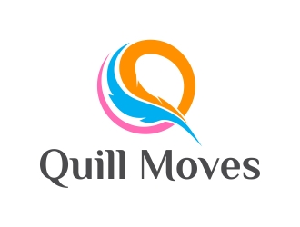 Quill Moves logo design by alfais