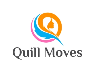 Quill Moves logo design by alfais