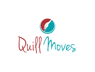 Quill Moves logo design by oke2angconcept