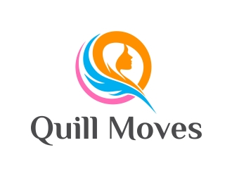 Quill Moves logo design by alfais