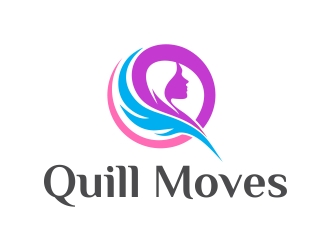 Quill Moves logo design by alfais