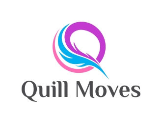 Quill Moves logo design by alfais