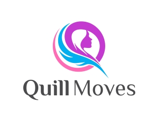 Quill Moves logo design by alfais