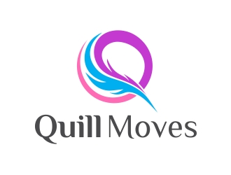 Quill Moves logo design by alfais