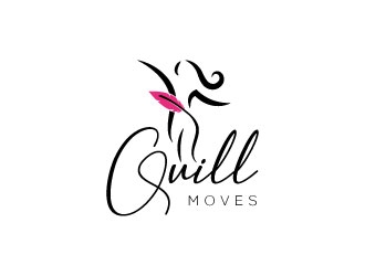 Quill Moves logo design by Suvendu