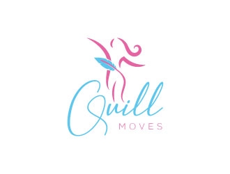 Quill Moves logo design by Suvendu