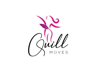 Quill Moves logo design by Suvendu