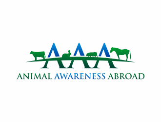 Animal Awareness Abroad logo design by hidro