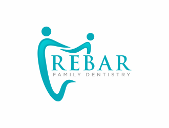 Rebar Family Dentistry logo design by hidro