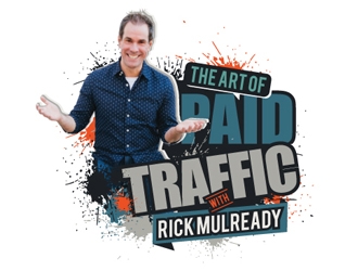 The Art of Paid Traffic with Rick Mulready logo design by gogo