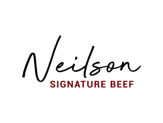 Neilson Signature Beef logo design by lexipej