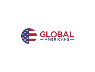 Global Americans logo design by Kopiireng