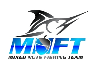 Mixed Nuts Fishing Team logo design by aura