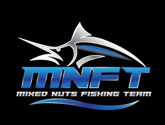Mixed Nuts Fishing Team logo design by gogo