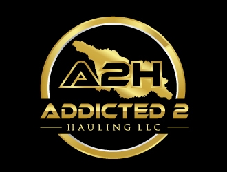 ADDICTED 2 HAULING LLC  logo design by samuraiXcreations