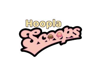 Hoopla Scoops logo design by nona