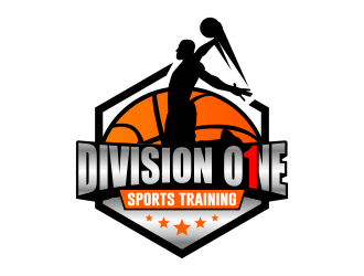 Division One Sports Training logo design by andriandesain