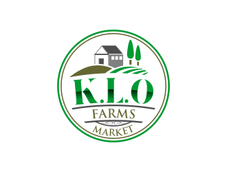 K.L.O Farm Market logo design by ROSHTEIN