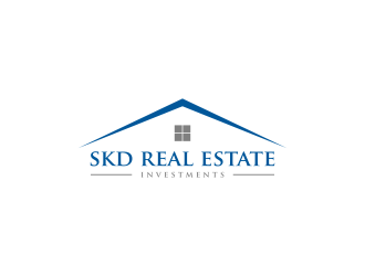 skd real estate investments logo design by L E V A R