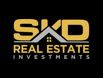 skd real estate investments logo design by Mahrein