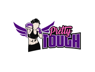 Pretty Tough logo design by lestatic22
