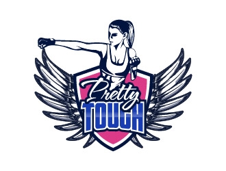 Pretty Tough logo design by graphica
